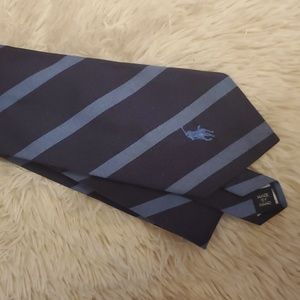 Vintage Polo by Ralph Lauren Men's Tie Hand Made in the USA